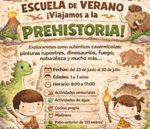 Cuando termina el curso escolar, comienza una de las aventuras más esperadas por los niños: la Escuela de Verano. Este año, en Mi Pequeño Mundo, nos embarcaremos en un emocionante viaje en el tiempo para descubrir cómo vivían nuestros antepasados.